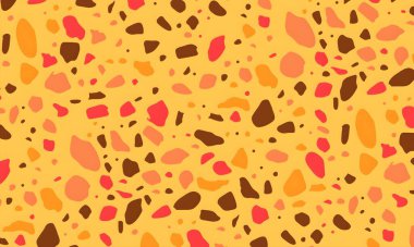 Soyut renkli lekeleri olan kusursuz bir desen. vektör illüstrasyonu