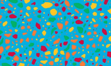 soyut renkli yarım tonlu noktalar üretken sanat arkaplan çizimleri