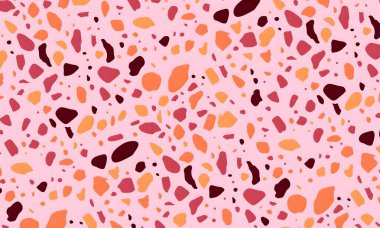 soyut renkli yarım tonlu noktalar üretken sanat arkaplan çizimleri