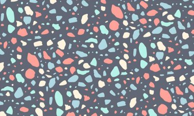 Elle çizilmiş elementlerle kusursuz desen. vektör illüstrasyonu.