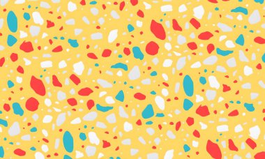 soyut renkli yarım tonlu noktalar üretken sanat arkaplan çizimleri