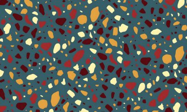 soyut renkli yarım tonlu noktalar üretken sanat arkaplan çizimleri