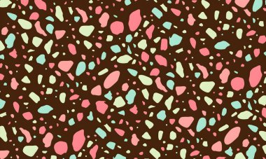 arka plan ile kalpleri. illüstrasyon.