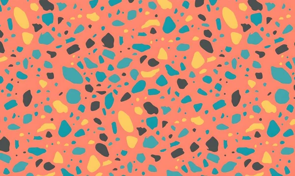 soyut renkli yarım tonlu noktalar üretken sanat arkaplan çizimleri