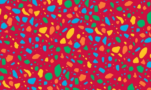 soyut renkli yarım tonlu noktalar üretken sanat arkaplan çizimleri