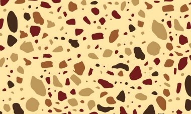 Leopar desenli kusursuz desen. vektör illüstrasyonu