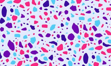 soyut renkli yarım tonlu noktalar üretken sanat arkaplan çizimleri