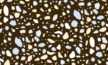 Leopar derisi olan kusursuz bir desen. vektör illüstrasyonu