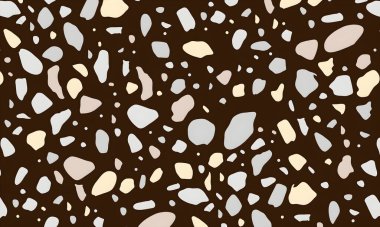 Leopar derisi olan kusursuz bir desen. vektör illüstrasyonu