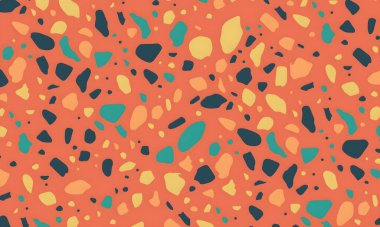 soyut renkli yarım ton deseni, vektör illüstrasyonu