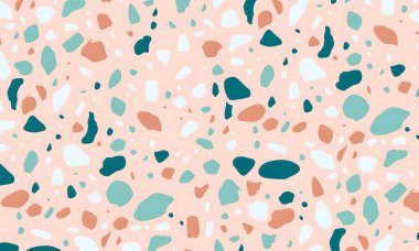 soyut renkli yarım tonlu noktalar üretken sanat arkaplan çizimleri