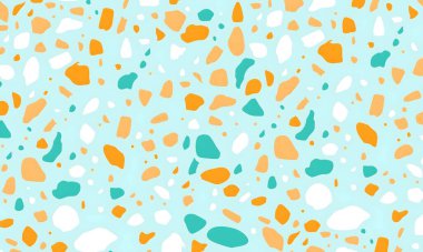 Renkli lekeleri olan kusursuz bir desen. vektör illüstrasyonu