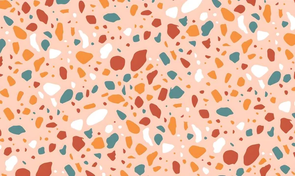 soyut renkli yarım tonlu noktalar üretken sanat arkaplan çizimleri