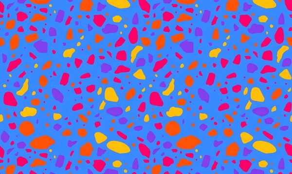 soyut renkli yarım tonlu noktalar üretken sanat arkaplan çizimleri