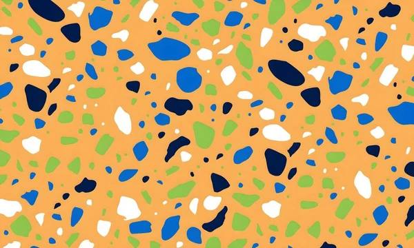 soyut renkli yarım tonlu noktalar üretken sanat arkaplan çizimleri