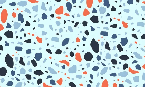 Renkli lekeleri olan kusursuz bir desen. vektör illüstrasyonu