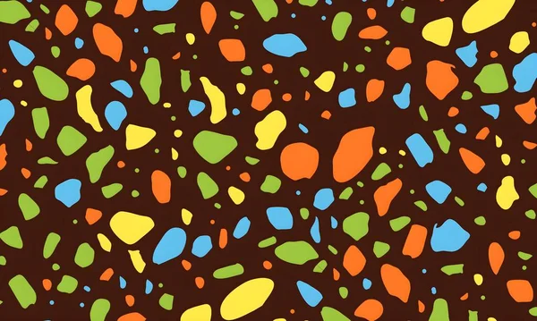 Renkli desenli soyut arkaplan