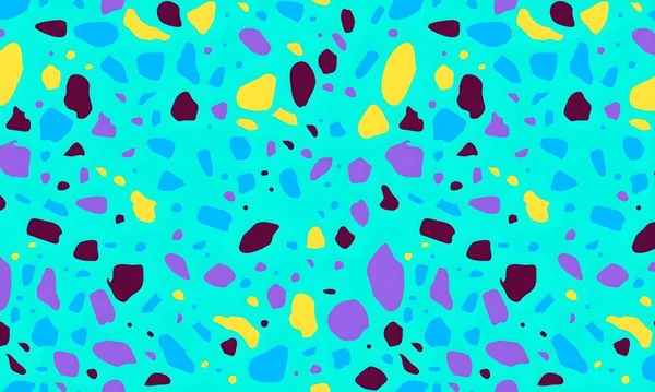 soyut renkli yarım tonlu noktalar üretken sanat arkaplan çizimleri