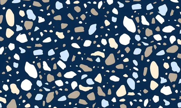 Elle çizilmiş leopar desenli kusursuz desen. vektör illüstrasyonu