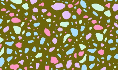 Renkli desenli soyut arkaplan