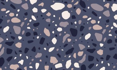 Taşlar ile Seamless modeli. Vektör çizim