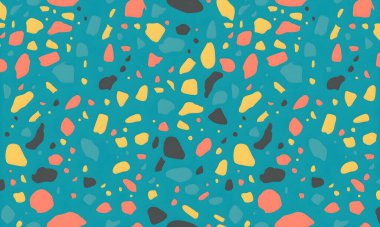 Renkli desenli soyut arkaplan