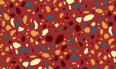 soyut renkli yarım tonlu noktalar üretken sanat arkaplan çizimleri