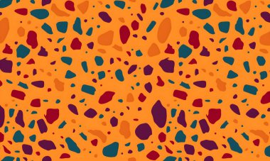 soyut renkli yarım ton deseni, vektör illüstrasyonu