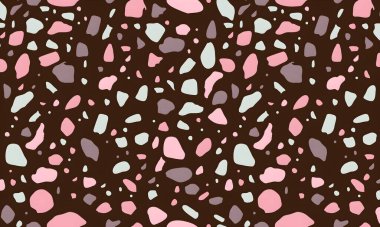 Leopar derisi olan kusursuz bir desen. vektör illüstrasyonu