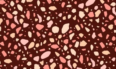 Leopar derisi olan kusursuz bir desen. vektör illüstrasyonu