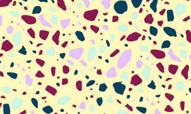 soyut renkli yarım tonlu noktalar üretken sanat arkaplan çizimleri