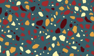 soyut renkli yarım tonlu noktalar üretken sanat arkaplan çizimleri