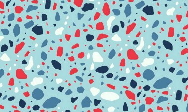 soyut renkli yarım tonlu noktalar üretken sanat arkaplan çizimleri