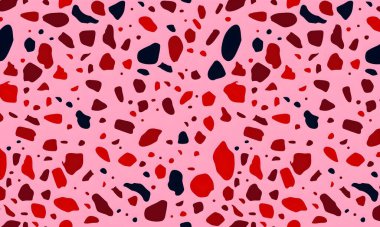 Leopar desenli kusursuz desen. vektör illüstrasyonu