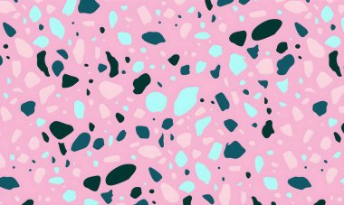 soyut renkli yarım ton deseni, resimleme