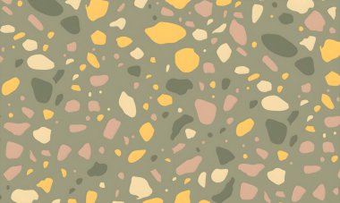 soyut renkli yarım ton deseni, resimleme