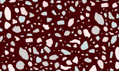 soyut renkli yarım ton deseni, resimleme