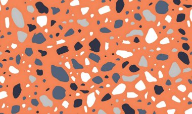 soyut renkli yarım ton deseni, resimleme