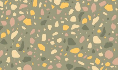 soyut renkli yarım ton deseni, resimleme