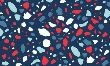 soyut renkli yarım ton deseni, resimleme