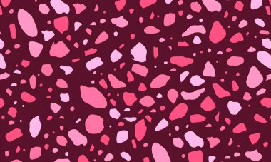 soyut renkli yarım ton deseni, resimleme