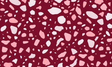 soyut renkli yarım ton deseni, resimleme