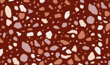 soyut renkli yarım ton deseni, resimleme