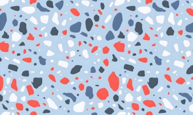 soyut renkli yarım ton deseni, resimleme