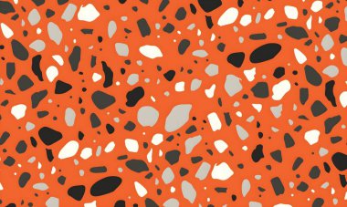 soyut renkli yarım ton deseni, resimleme