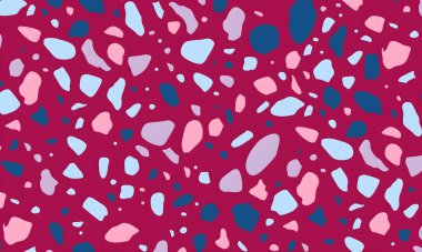 soyut renkli yarım ton deseni, resimleme