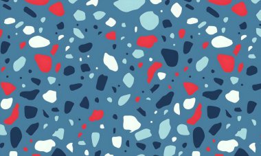 soyut renkli yarım ton deseni, resimleme