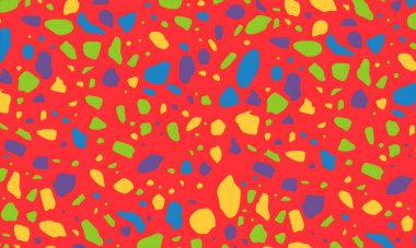 abstract colorful halftone pattern, illustration