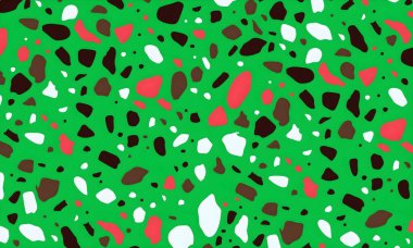 soyut renkli yarım ton deseni, resimleme