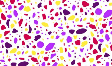 soyut renkli yarım ton deseni, resimleme